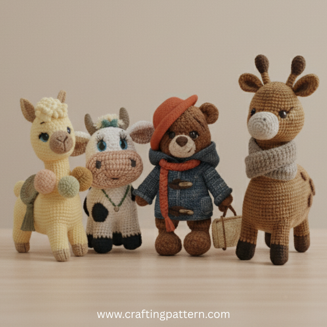 Forest Friends Crochet Pattern Bundle