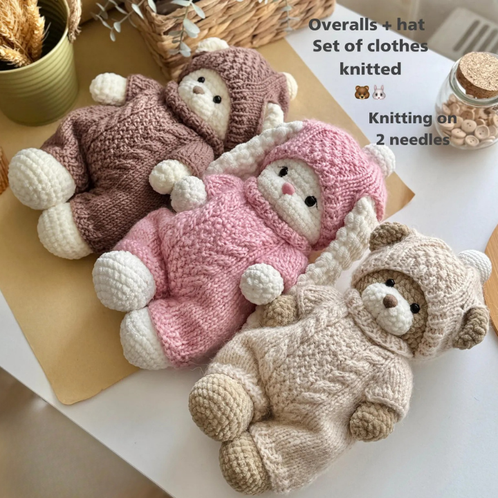 🧶 Sophie outfit – 2-in-1 Pattern Bundle!
