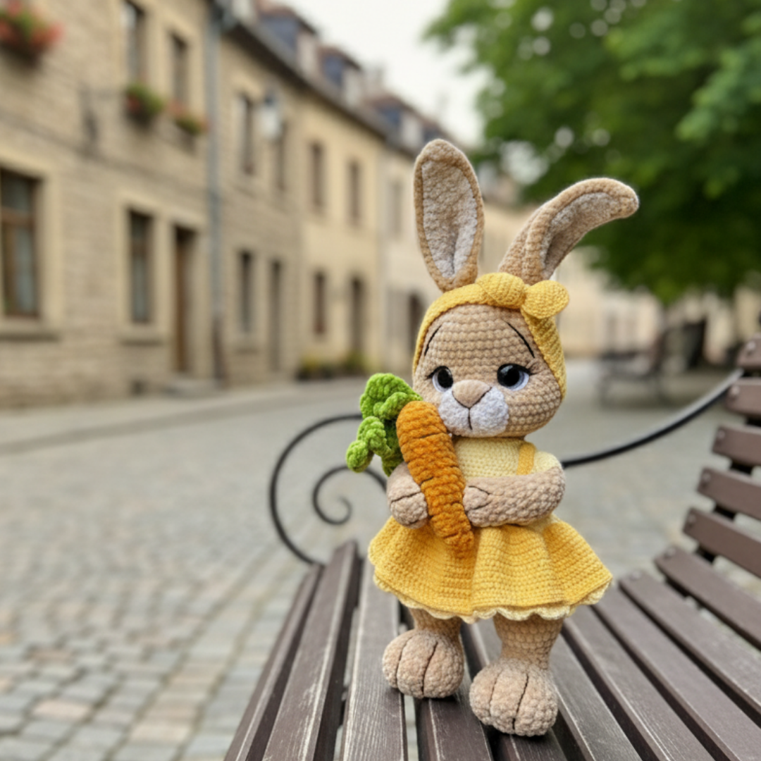 👗🐰 Lily’s Dress Crochet Pattern
