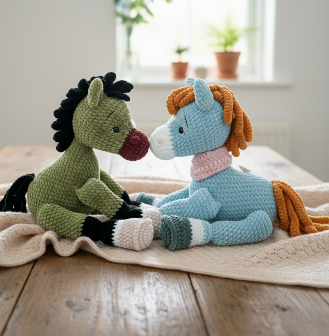 π΄ Coco & Buck β The Adorable Crochet Horses