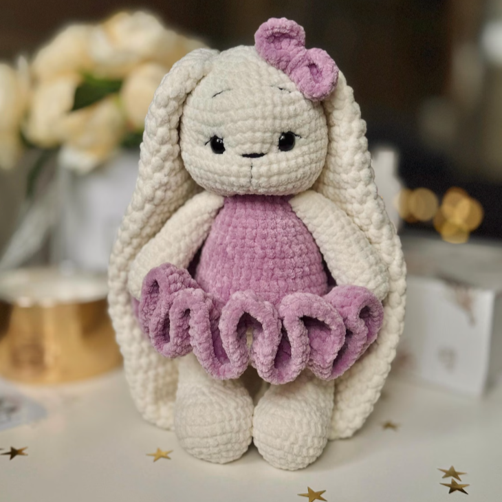 Mimi Bunny – Plush Crochet Toy