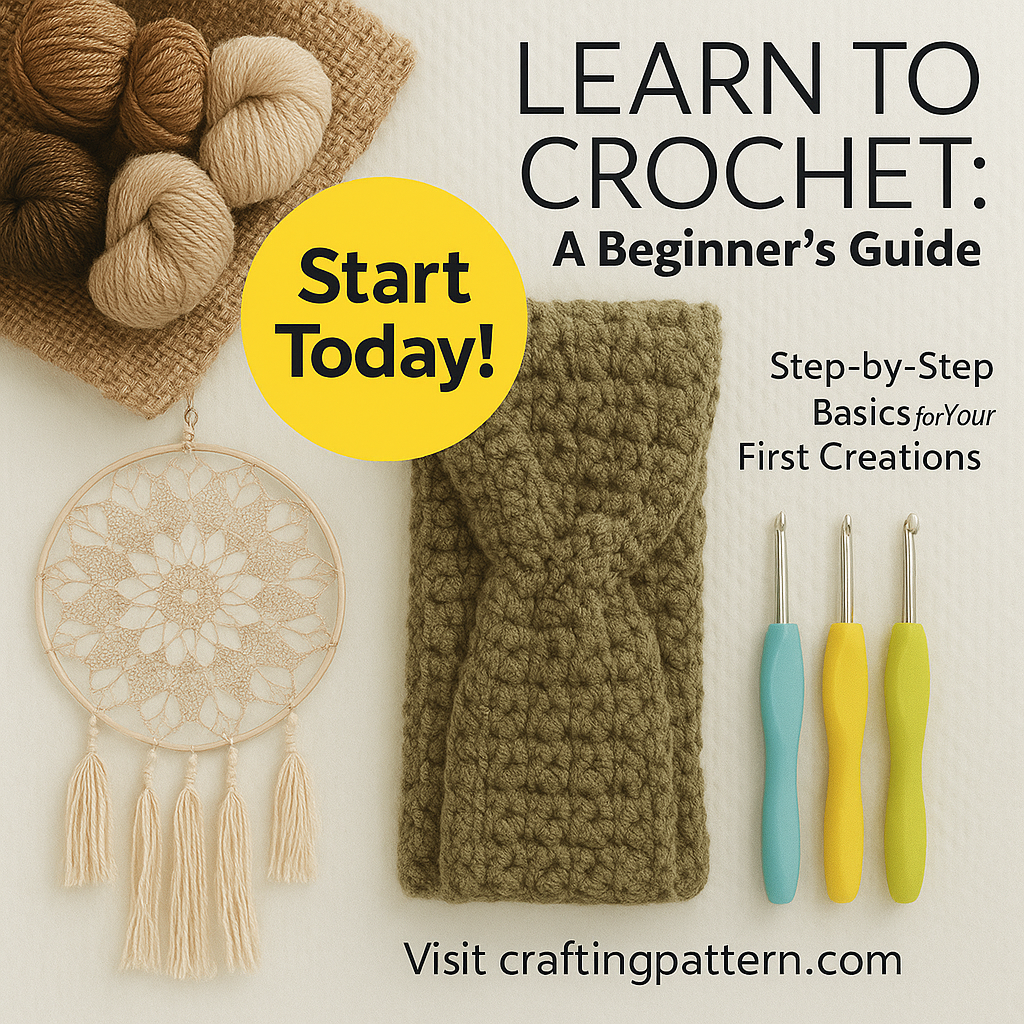 Crochet Mastery: From Basics to 100+ Beautiful Creations