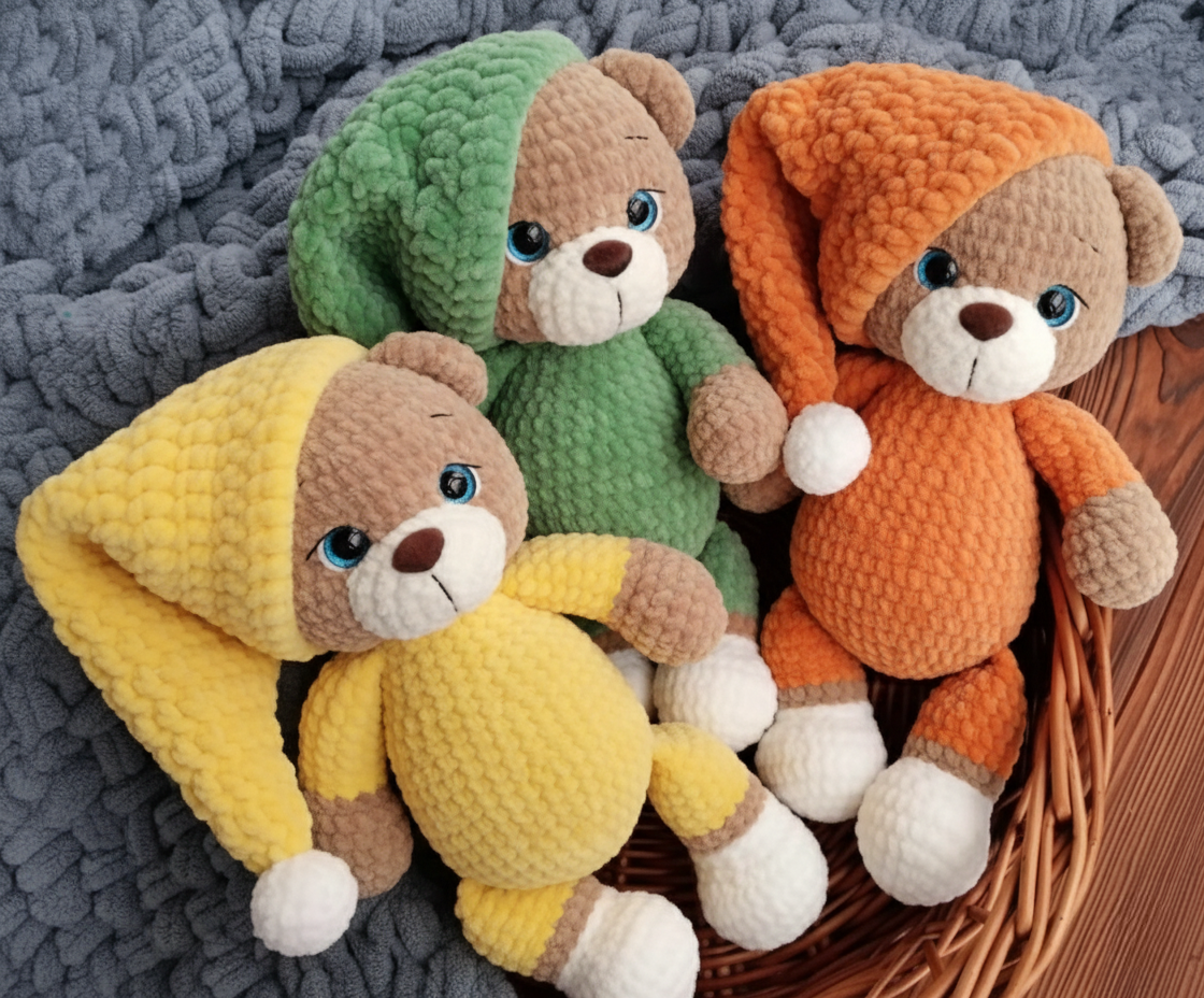 🌙 Sleepytime Teddy Bear