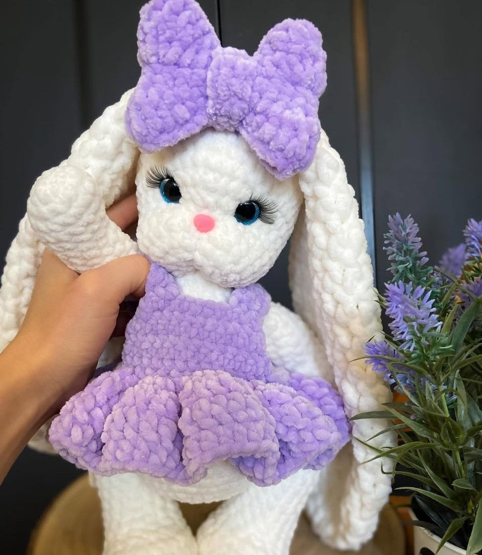 Mimi Bunny – Plush Crochet Toy