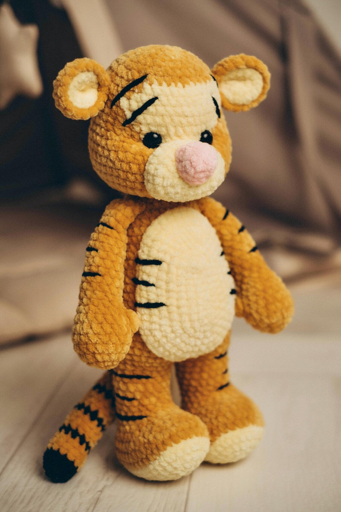 Toby the Tiger – Amigurumi Crochet Pattern PDF