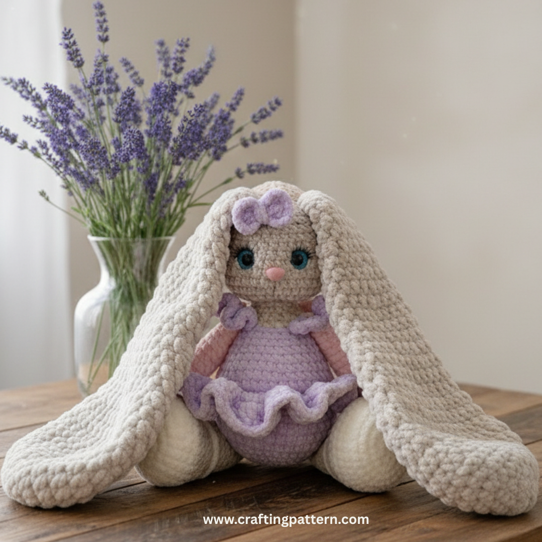 Mimi Bunny – Plush Crochet Toy