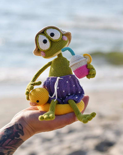 🐸 Sunny the Beach Frog