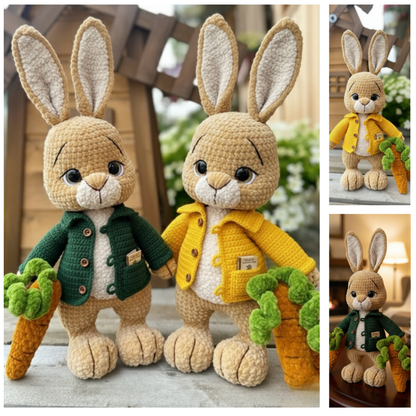 Lulu & Lili – Crochet Bunny Pattern Set