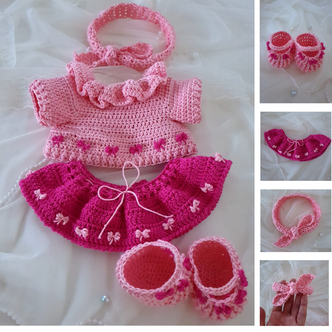 👚👗 Sweater & Skirt Outfit Crochet Pattern