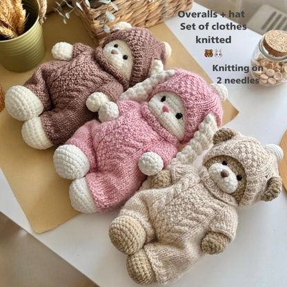 🧶 Sophie outfit – 2-in-1 Pattern Bundle!