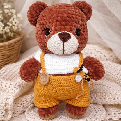 🌼 3 in 1 Amigurumi Plush Babies with Clothes