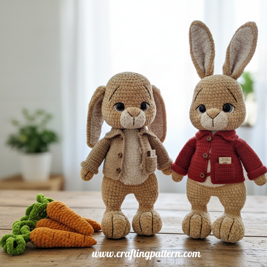 Lulu & Lili – Crochet Bunny Pattern Set