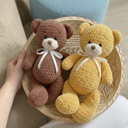 🌙 Sleepytime Teddy Bear – Crafting Pattern 🌙 Sleepytime Teddy Bear – Crafting Pattern