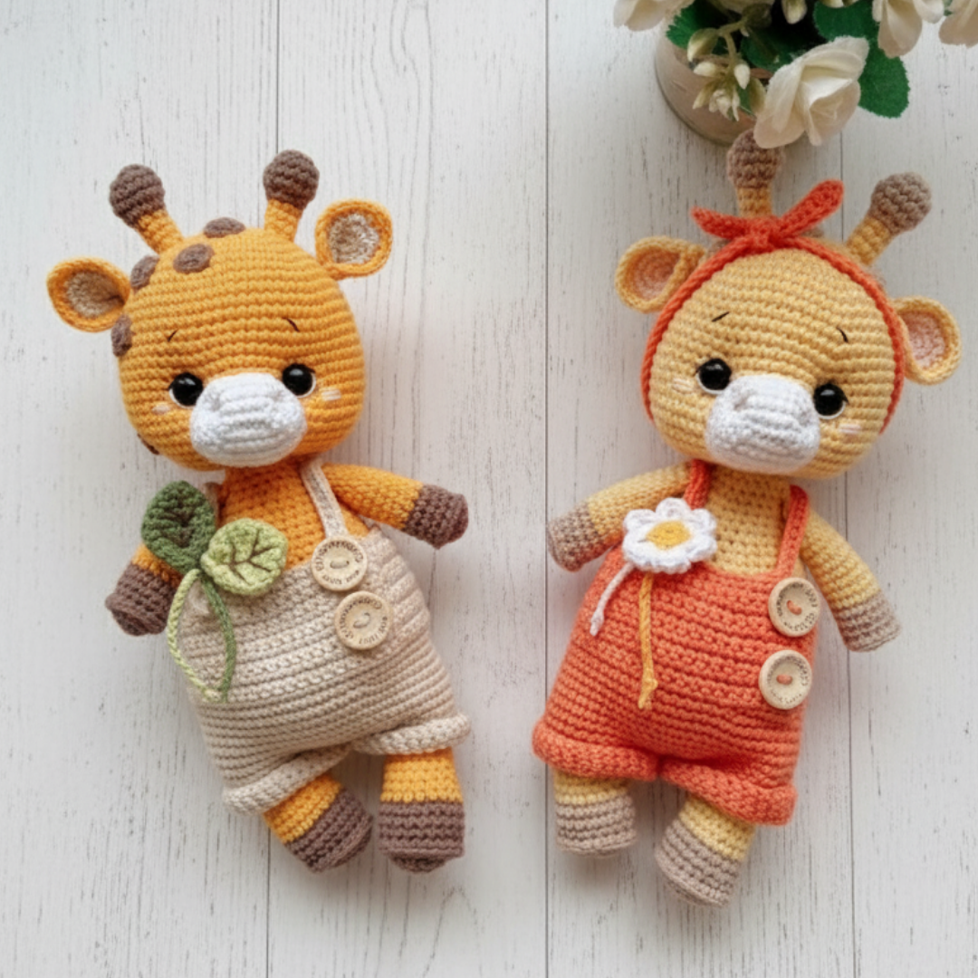 🦒 Lila & Enzo the Giraffes