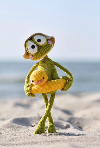 🐸 Sunny the Beach Frog