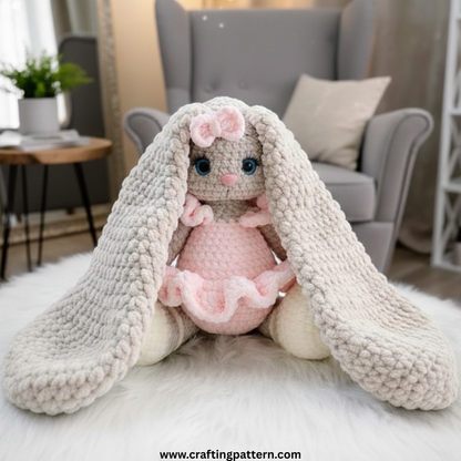 Mimi Bunny – Plush Crochet Toy