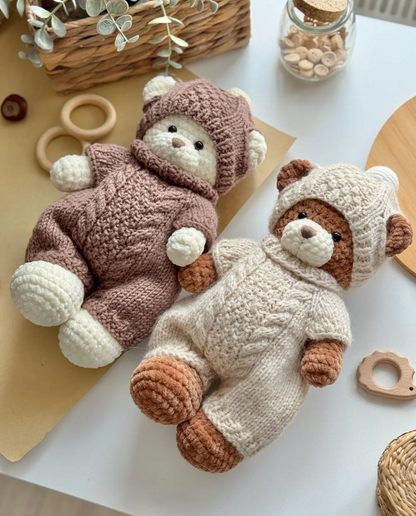 🐇 Sophie  le Lapin – Ensemble de Patrons Crochet 2-en-1🇫🇷