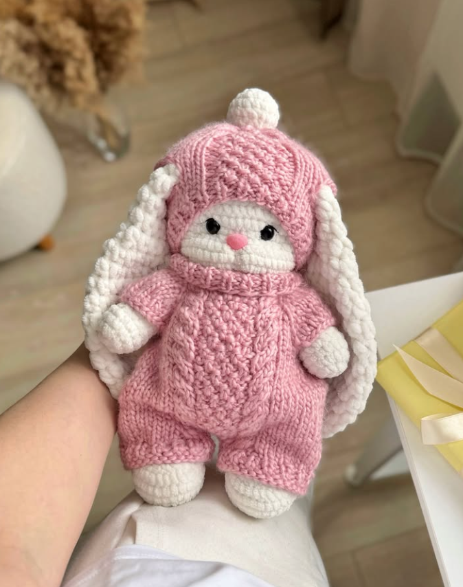 🐇 Sophie  le Lapin – Ensemble de Patrons Crochet 2-en-1🇫🇷