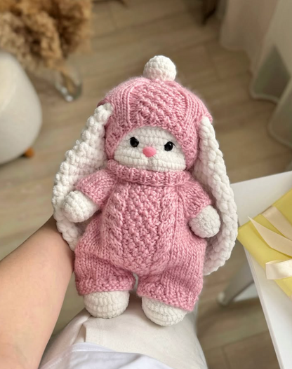 🐇 Sophie  le Lapin – Ensemble de Patrons Crochet 2-en-1🇫🇷