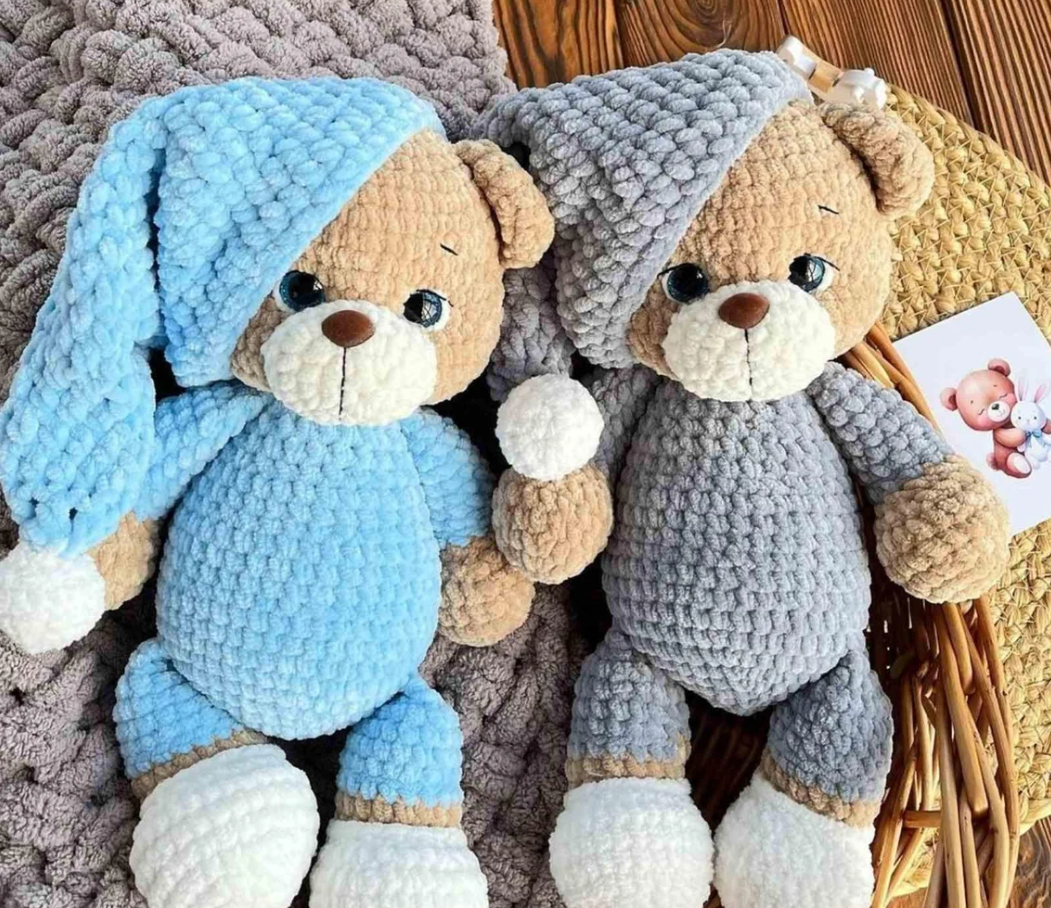 🌙 Sleepytime Teddy Bear