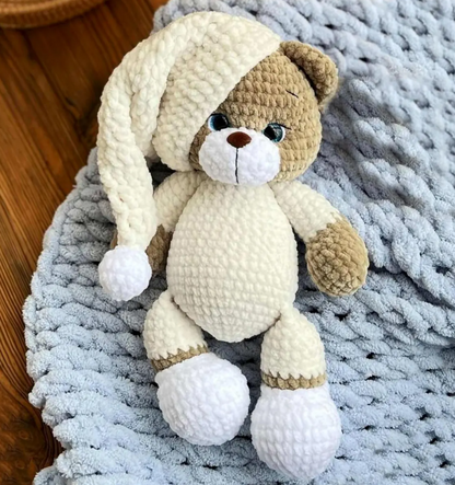 🌙 Sleepytime Teddy Bear