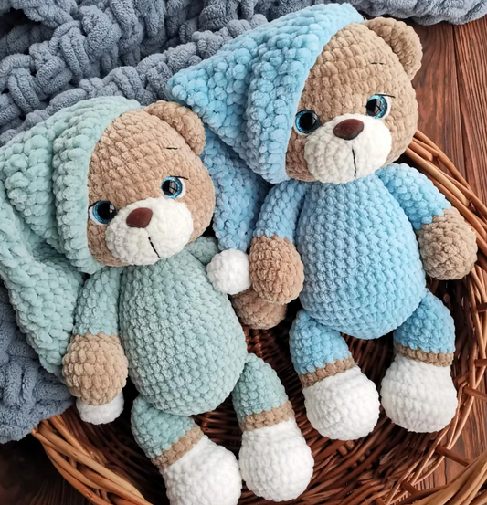 🌙 Sleepytime Teddy Bear