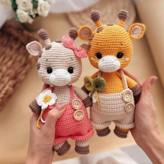 🦒 Lila & Enzo the Giraffes