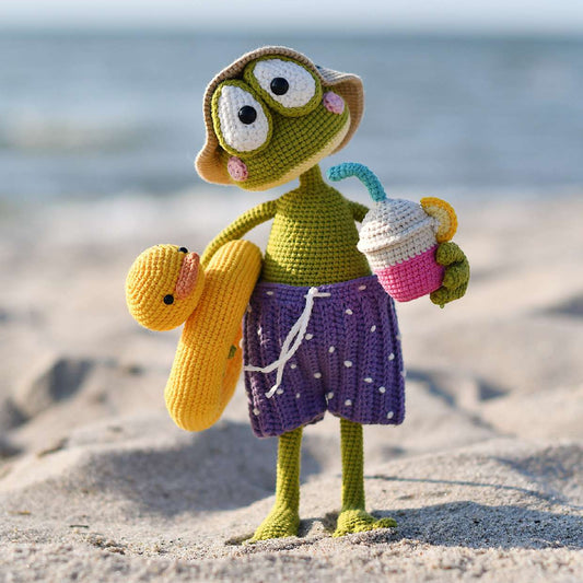 🐸 Sunny the Beach Frog