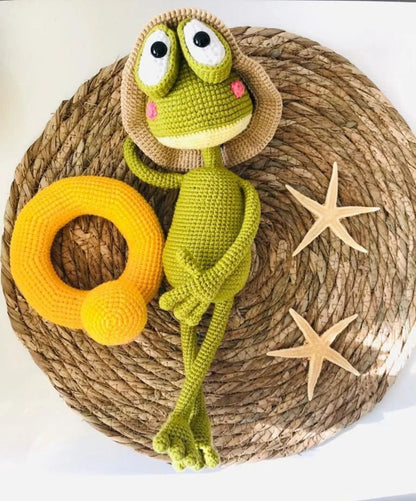 🐸 Sunny the Beach Frog